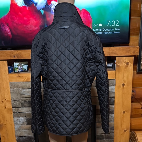 Ralph Lauren Black Utility Jacket with Quilted Design - Picture 4 of 11